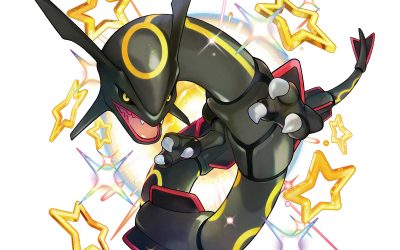 Un Rayquaza chromatique apparaîtra prochainement dans les raids Téracristal